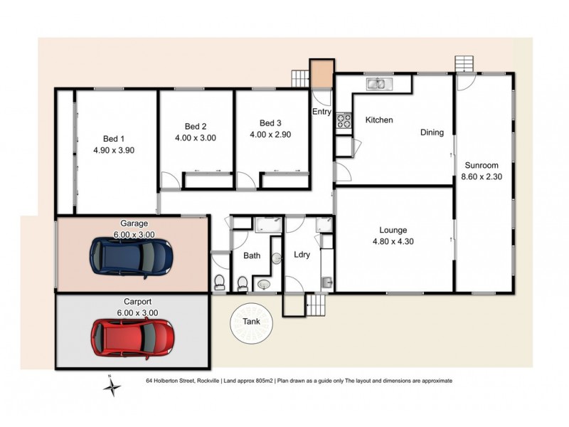 64 Holberton Street, Rockville QLD 4350 Floorplan
