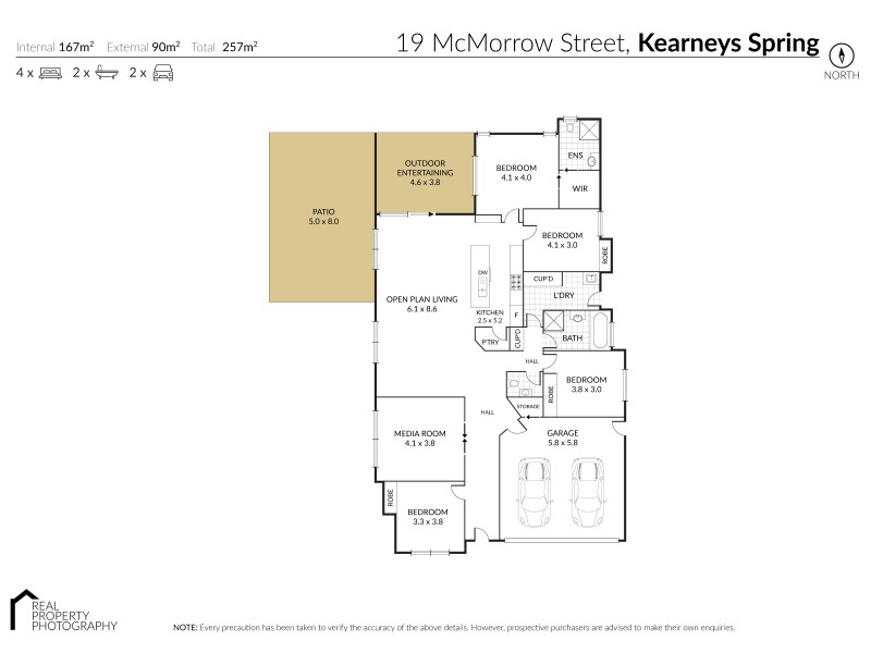 19 McMorrow Street, Kearneys Spring QLD 4350