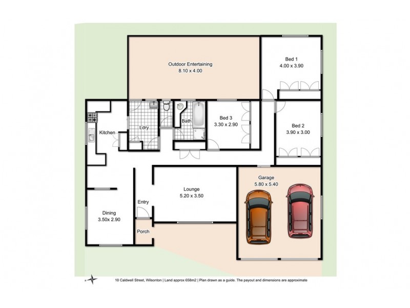 10 Caldwell Street, Wilsonton QLD 4350 Floorplan
