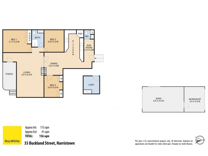 35 Buckland Street, Harristown QLD 4350 Floorplan