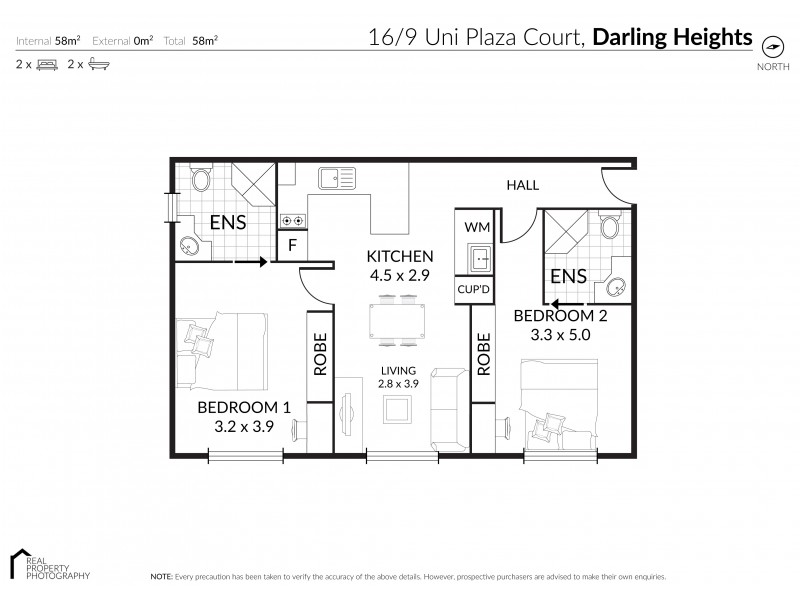 16/9 Uniplaza Court, Kearneys Spring QLD 4350