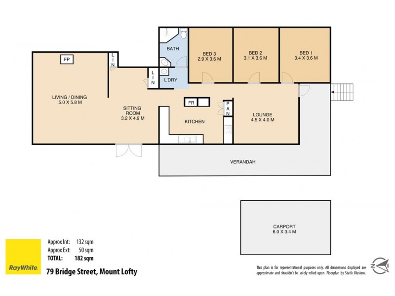 79 Bridge Street, Mount Lofty QLD 4350 Floorplan