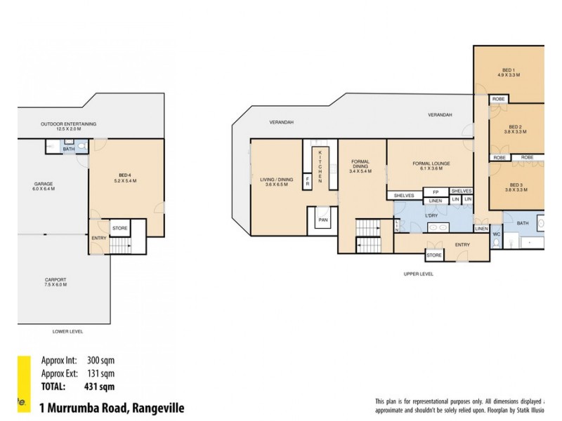 1 Murrumba Road, Rangeville QLD 4350 Floorplan