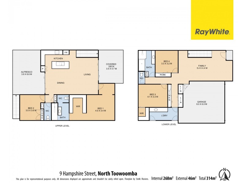 9 Hampshire Street, North Toowoomba QLD 4350 Floorplan