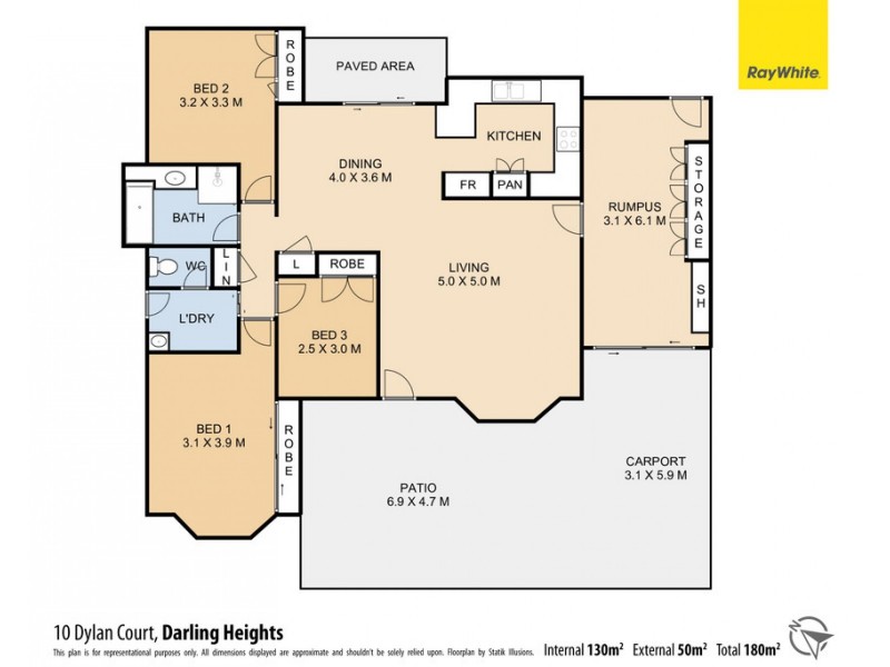 10 Dylan Court, Darling Heights QLD 4350 Floorplan