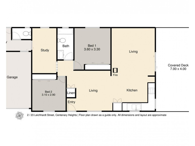 Unit 2/23 Leichhardt Street, Centenary Heights QLD 4350