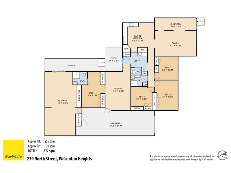 239 North Street, Wilsonton Heights QLD 4350 Floorplan