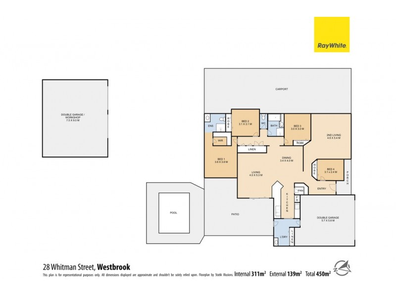 28 Whitman Street, Westbrook QLD 4350 Floorplan