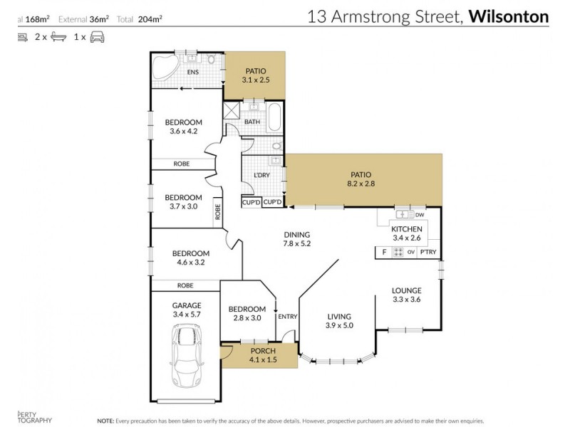 13 Armstrong Street, Wilsonton QLD 4350 Floorplan