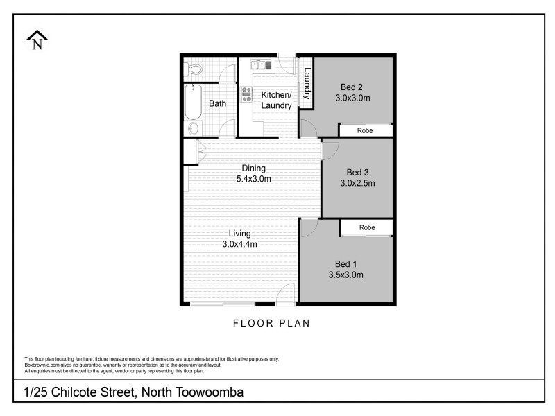 1/25 Chilcote Street, North Toowoomba QLD 4350