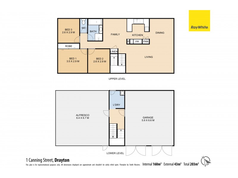 1 Canning Street, Drayton QLD 4350 Floorplan