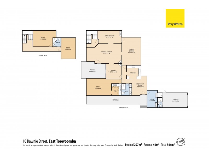 10 Dawnie Street, East Toowoomba QLD 4350 Floorplan