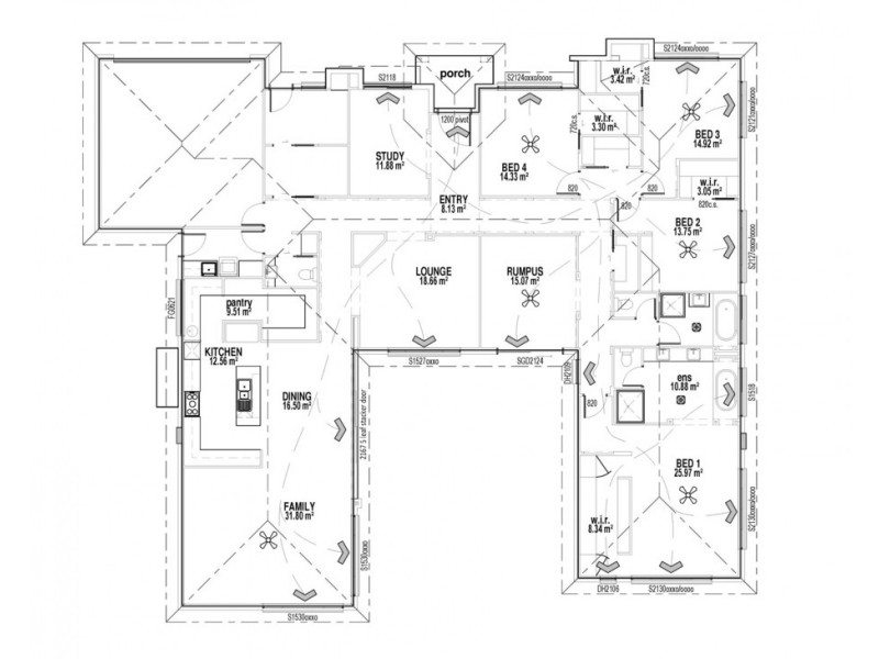 33 Northerly Drive, Hodgson Vale QLD 4352 Floorplan