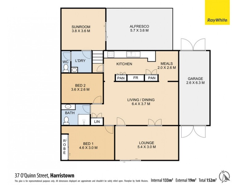 37 O’Quinn Street, Harristown QLD 4350 Floorplan
