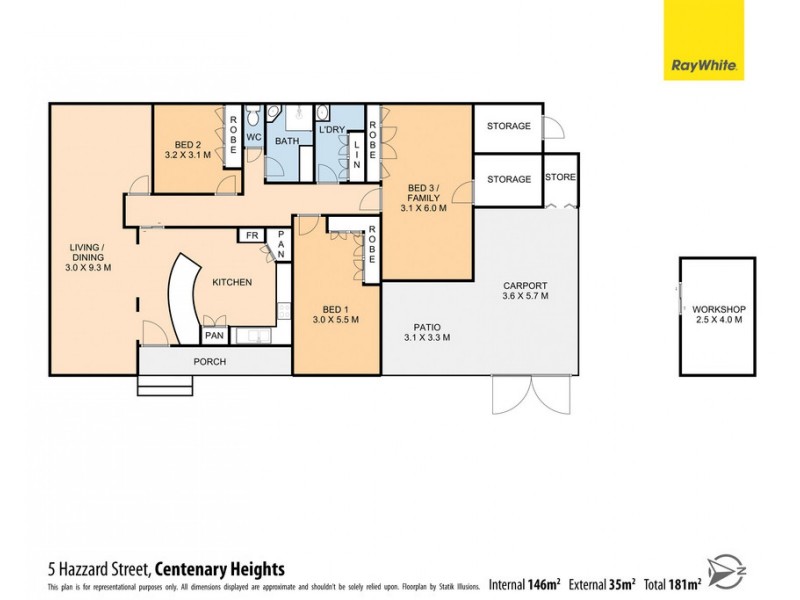 5 Hazzard Street, Centenary Heights QLD 4350