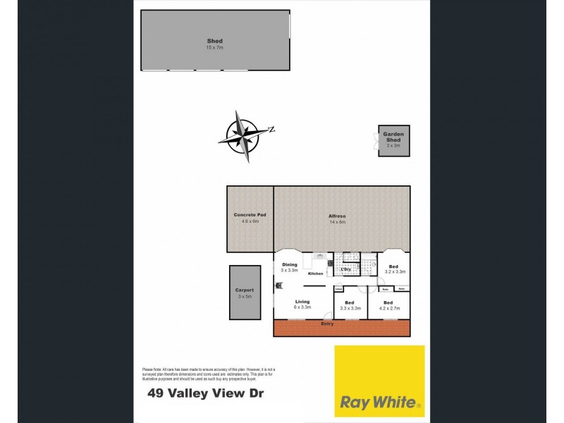 49 Valley View Drive, Meringandan West QLD 4352 Floorplan