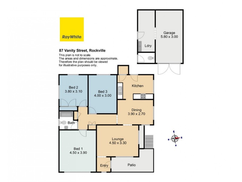 87 Vanity Street, Rockville QLD 4350 Floorplan