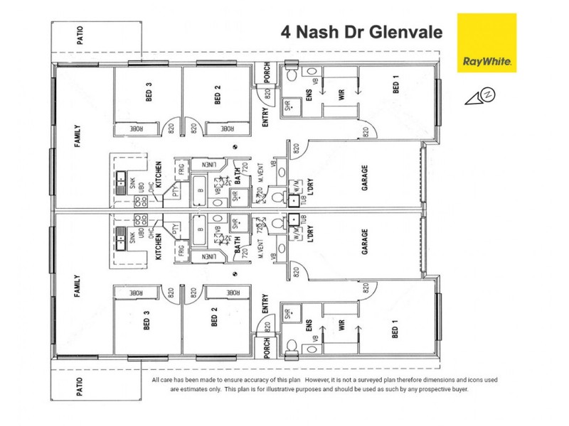 4 Nash Drive, Glenvale QLD 4350 Floorplan