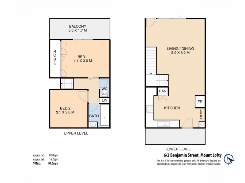 6/2 Benjamin Street, Mount Lofty QLD 4350