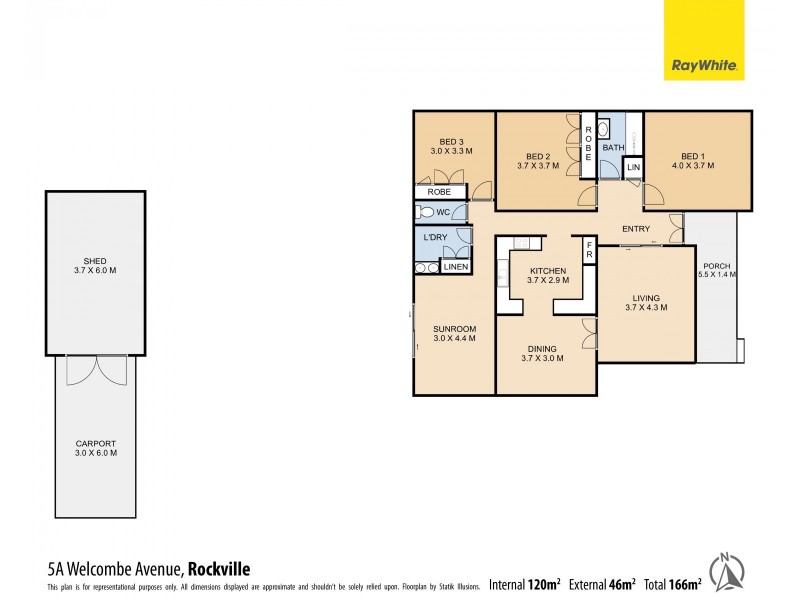 5a Welcombe Ave, Rockville QLD 4350 Floorplan