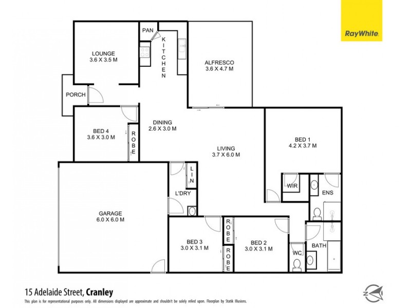 15 Adelaide Street, Cranley QLD 4350 Floorplan