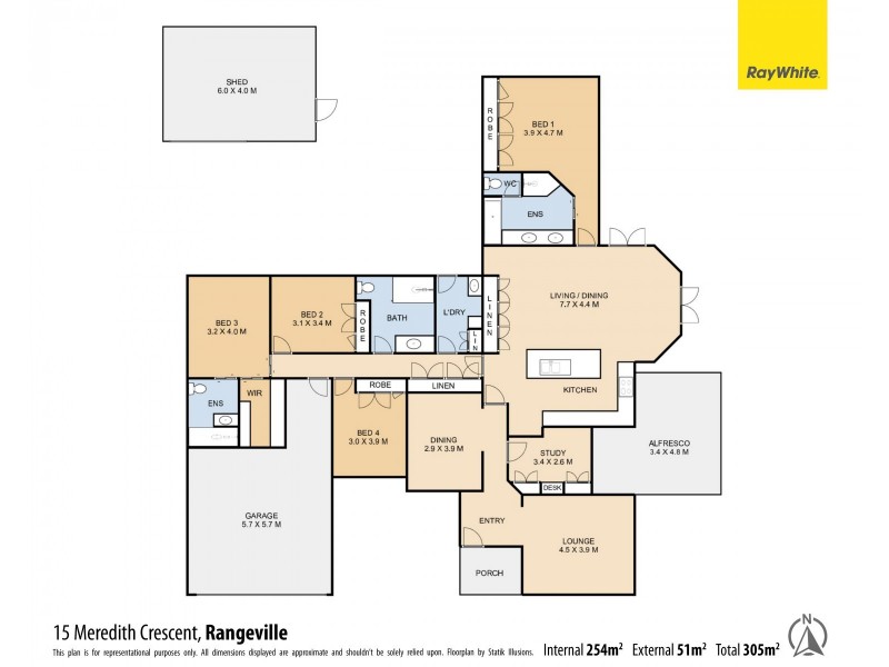 15 Meredith Crescent, Rangeville QLD 4350 Floorplan