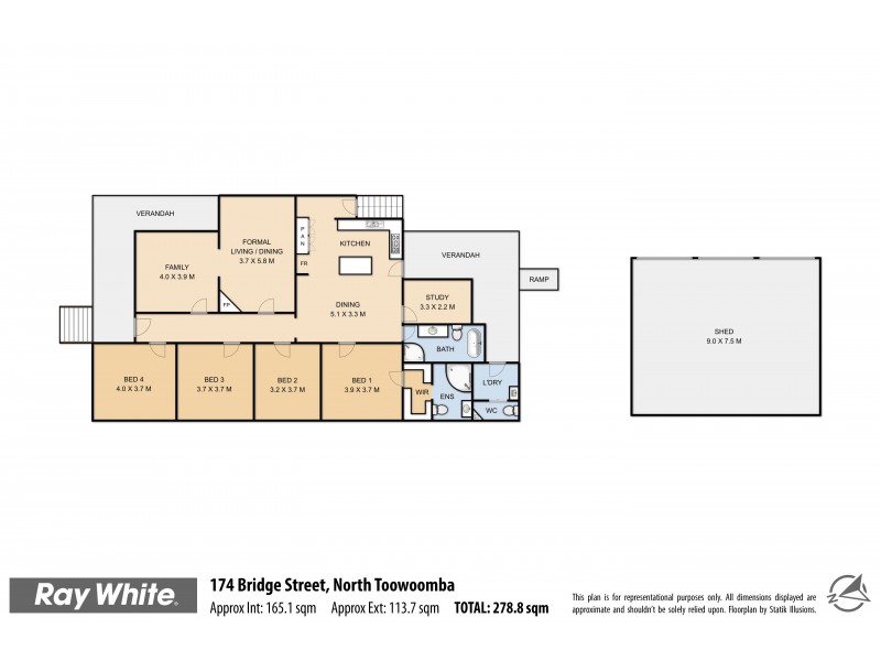 174 Bridge Street, Toowoomba City QLD 4350 Floorplan