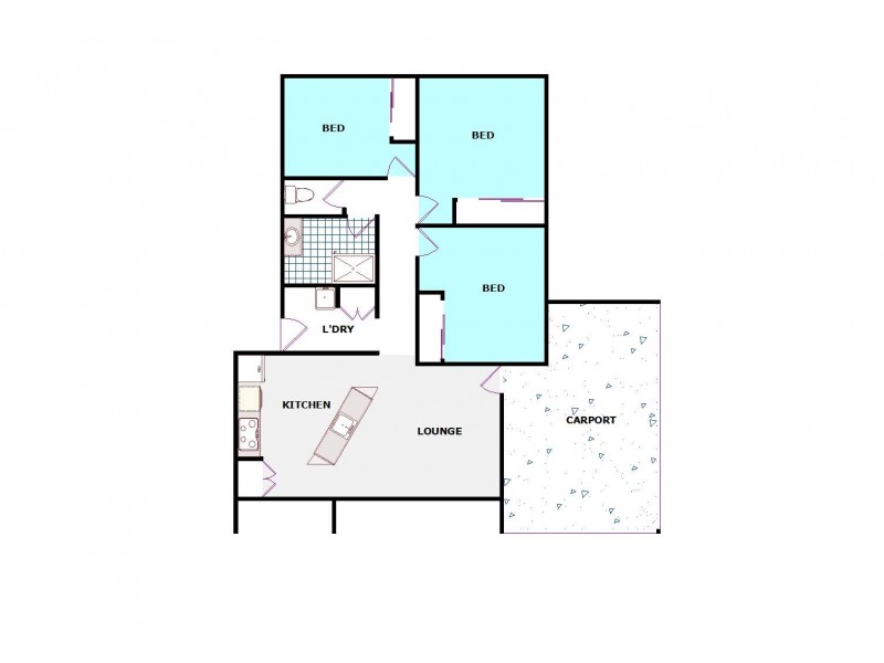 5 Garvey Street, Mount Lofty QLD 4350 Floorplan