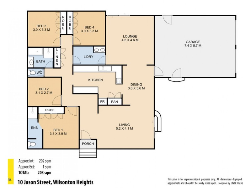 10 Jason Street, Wilsonton Heights QLD 4350 Floorplan