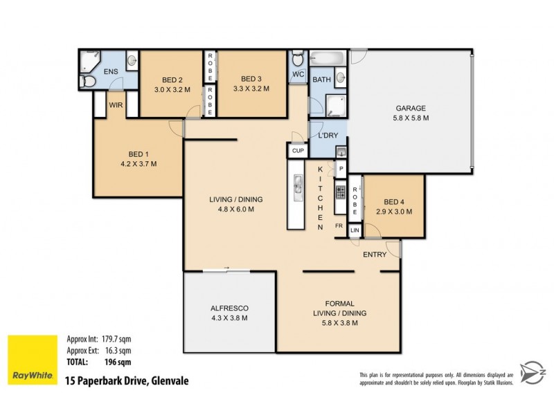 15 Paperbark Drive, Glenvale QLD 4350 Floorplan