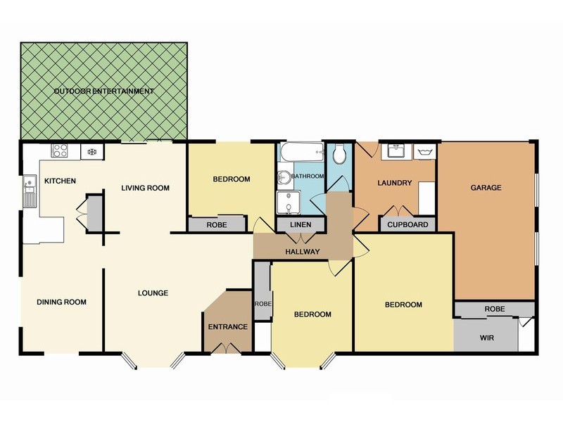 6 Fokker Street, Wilsonton QLD 4350 Floorplan