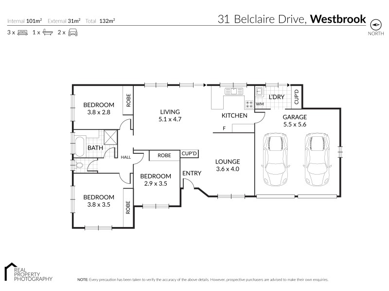 31 Belclaire Drive, Westbrook QLD 4350