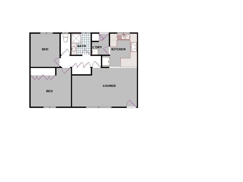 2/61 Cleary Street, Centenary Heights QLD 4350 Floorplan