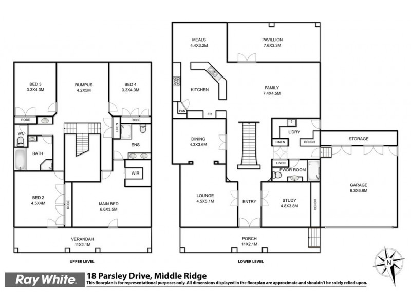 18 Parsley Drive, Middle Ridge QLD 4350 Floorplan