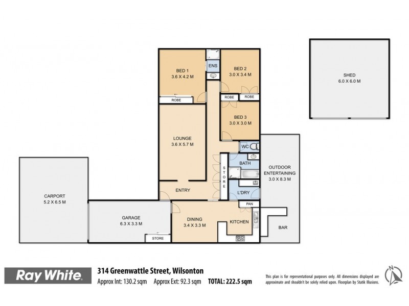 314 Greenwattle Street, Wilsonton Heights QLD 4350 Floorplan