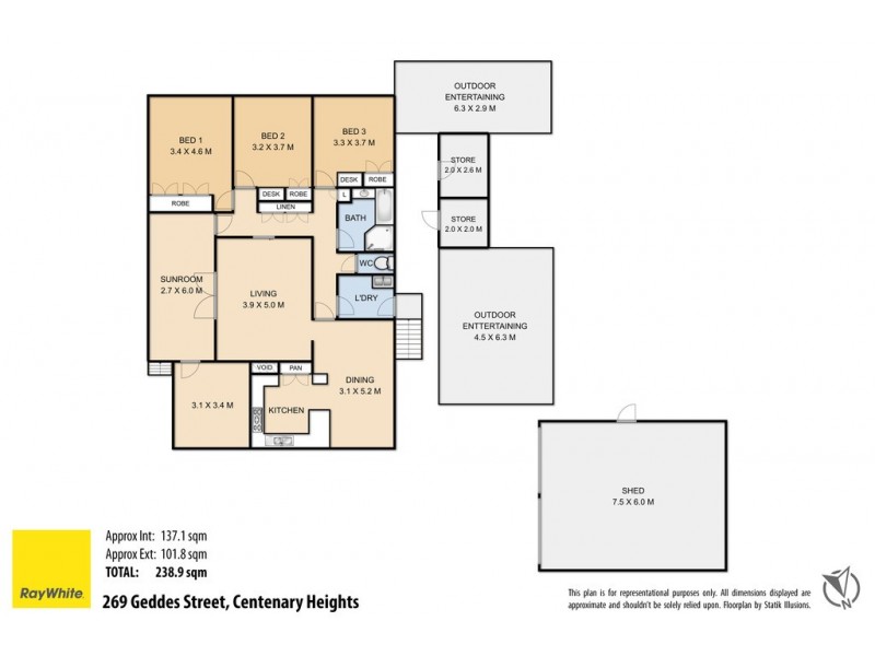 269 Geddes Street, Centenary Heights QLD 4350 Floorplan