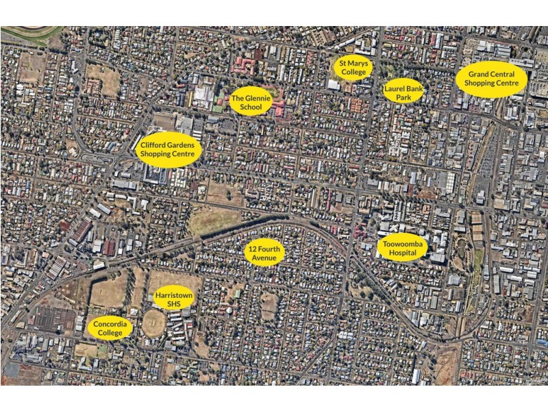 12 Fourth Avenue, Harristown QLD 4350