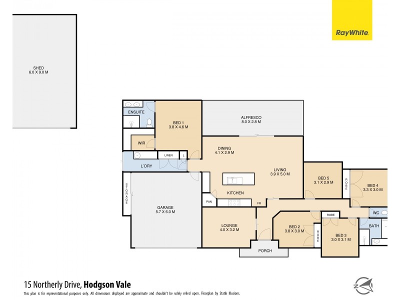 15 Northerly Drive, Hodgson Vale QLD 4352 Floorplan