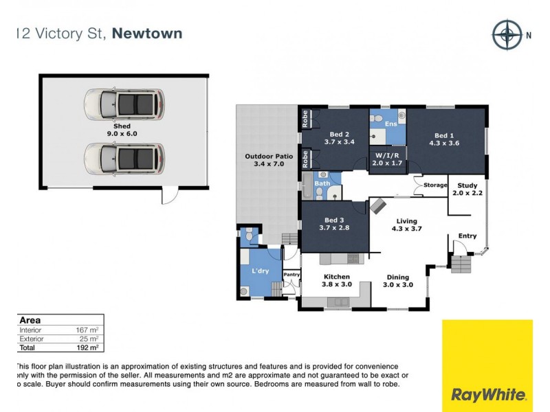 12 Victory Street, Newtown QLD 4350 Floorplan