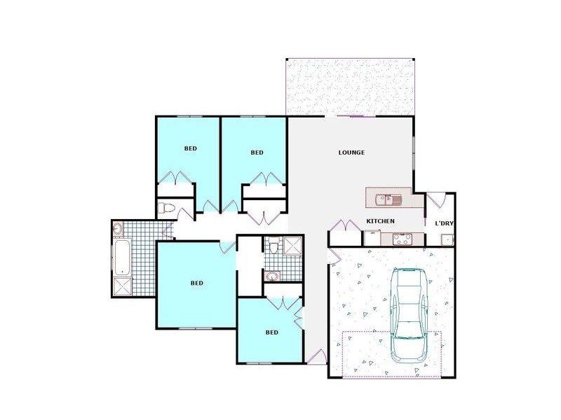 6 Cooranga Street, Glenvale QLD 4350 Floorplan