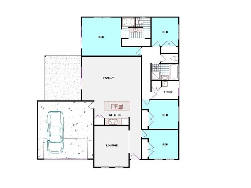 12 Goshawk Drive, Highfields QLD 4352 Floorplan