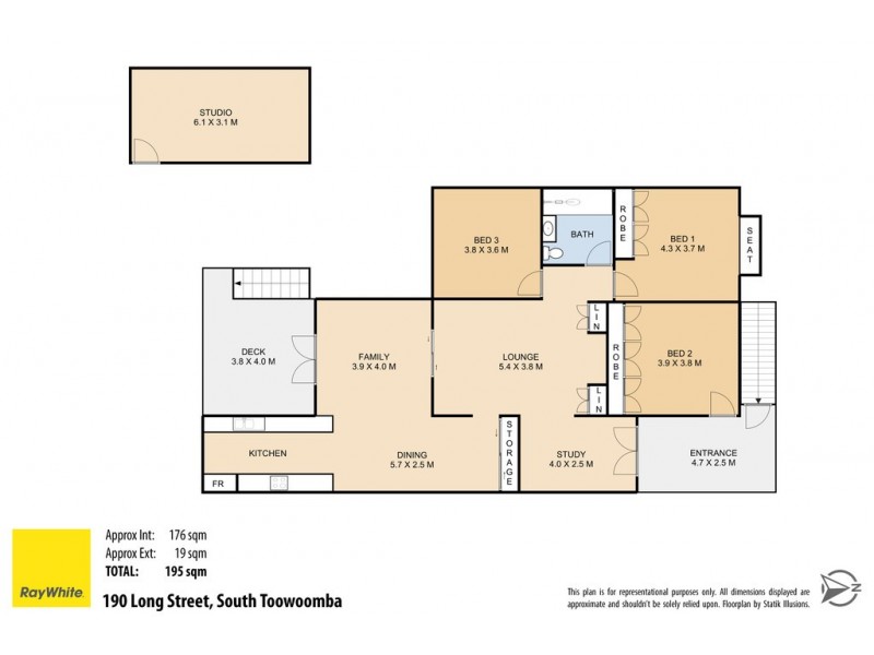 190 Long Street, South Toowoomba QLD 4350 Floorplan