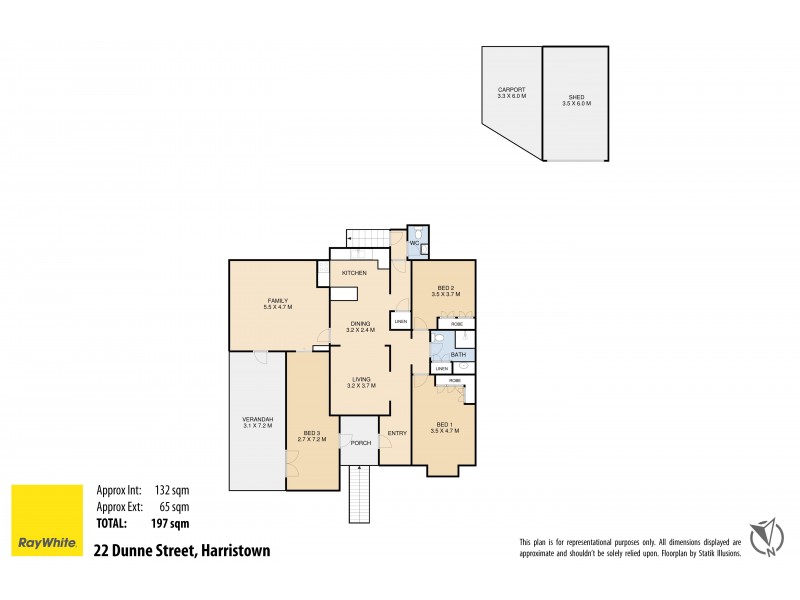22 Dunne Street, Harristown QLD 4350 Floorplan