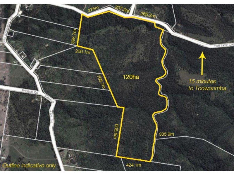 Lot 11 Hell Hole Creek Road, Preston QLD 4352