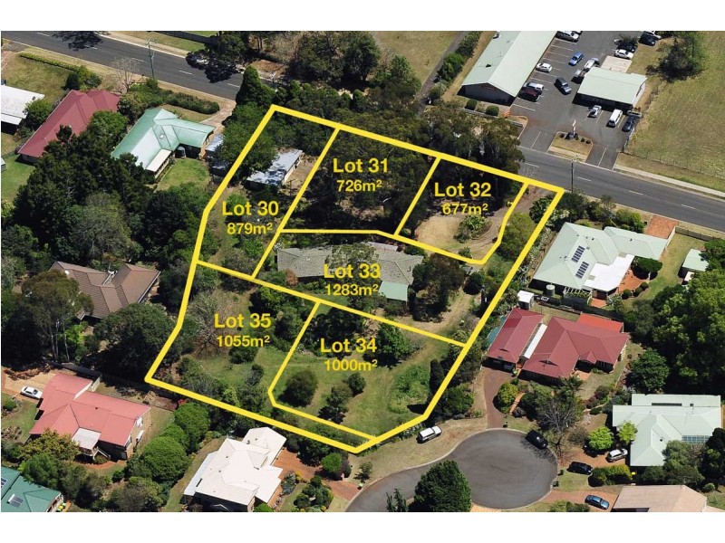412 Mackenzie Street (Proposed Lots 30 – 35), Middle Ridge QLD 4350