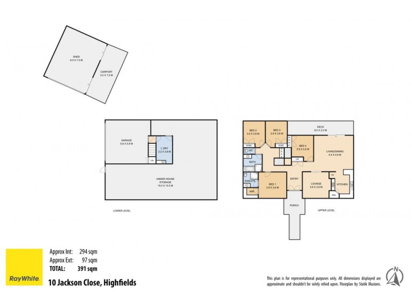 10 Jackson Close, Highfields QLD 4352 Floorplan