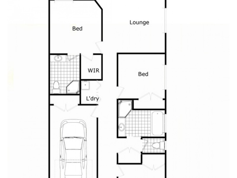 Unit 2/89 Kearney Street, Kearneys Spring QLD 4350 Floorplan