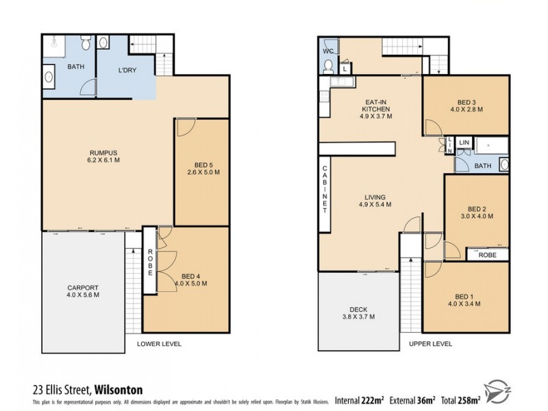 23 Ellis Street, Wilsonton QLD 4350 Floorplan