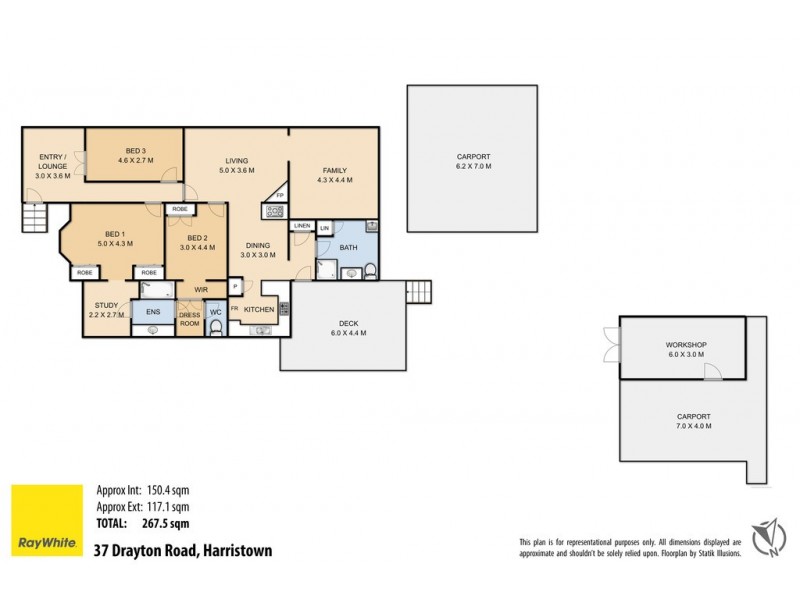 37 Drayton Road, Harristown QLD 4350 Floorplan