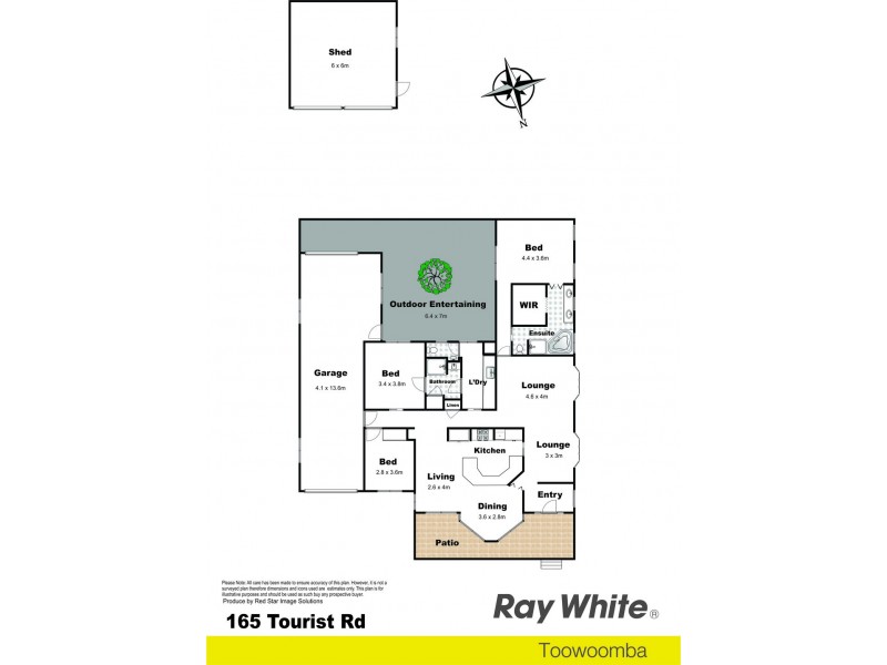 165 Tourist Road, Rangeville QLD 4350 Floorplan